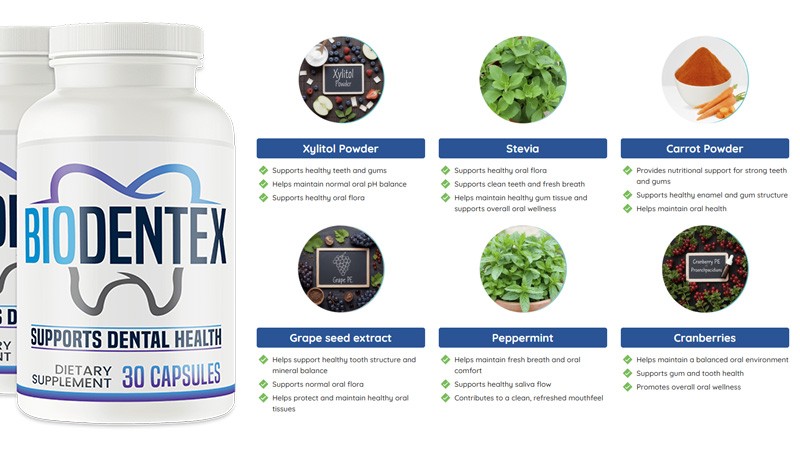 BioDentex ingredient overview: check the label for dosages and allergens, and use it as a daily supportâ€”not a replacement for dental care.